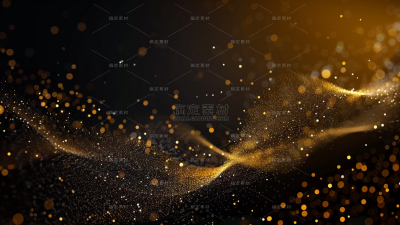 装饰通用黑色金粉背景图片素材