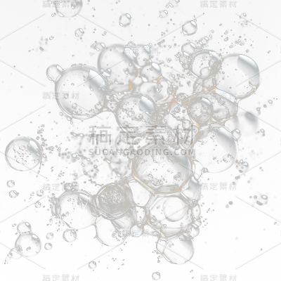 透明彩色气泡贴纸