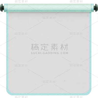 中国风通用中式卷轴元素