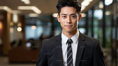 商务企业文化人物人像