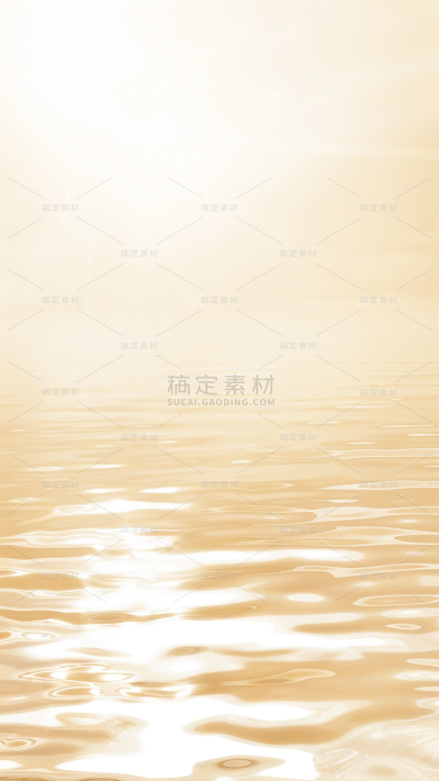 背景通用金色水面倒影背景图片素材