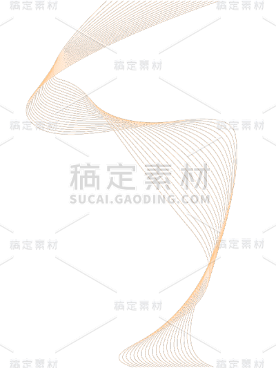简约曲线线条元素