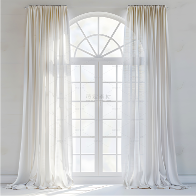 insMind Simple Space Background Curtains