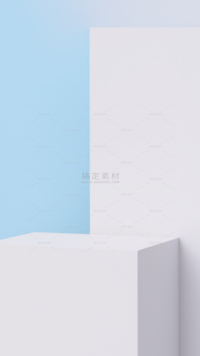 背景系列写实几何展台背景（td）