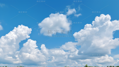 蓝天白云天空