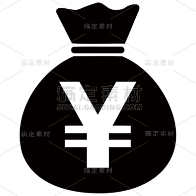 图标系列矢量简约钱袋功能图标（td）