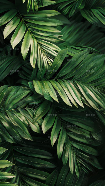 植物通用实景平铺树叶背景场景图片素材