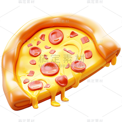 西餐食物贴纸
