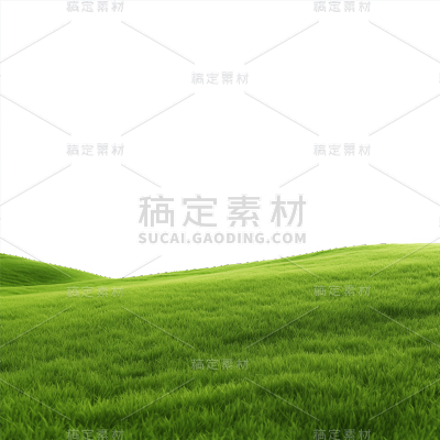 风光通用草地近景元素素材