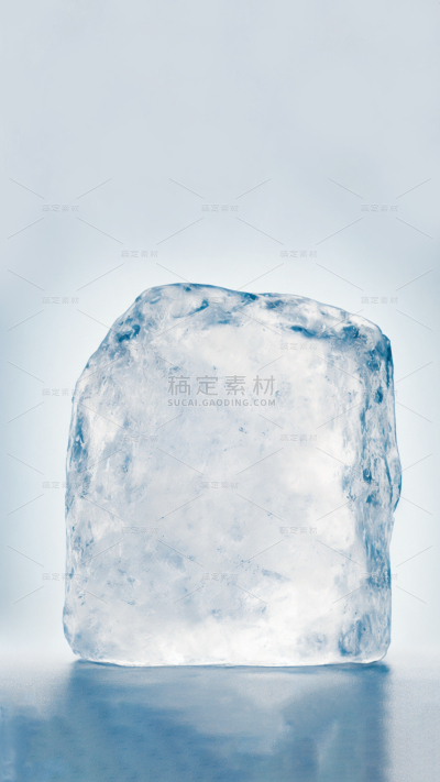 常规系列实景合成冰块通用背景素材