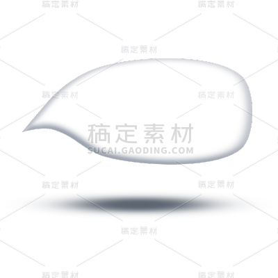 白色对话框气泡框矢量