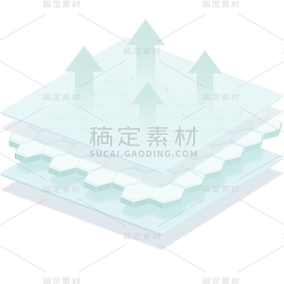 特效通用扁平透气图标元素素材