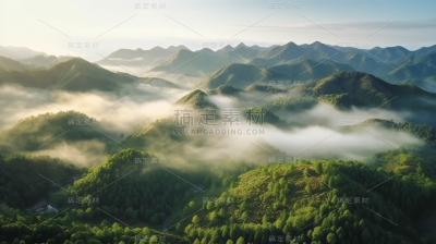 山脉山峰风景景观