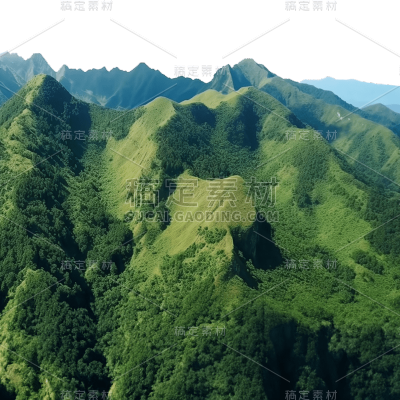 写实风山脉静态贴纸