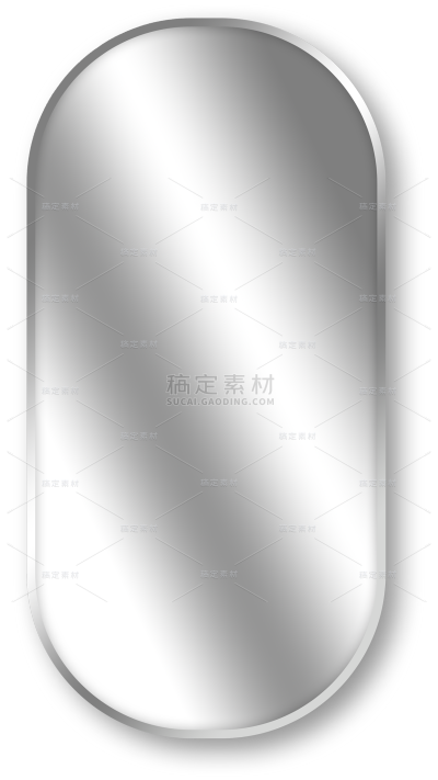 通用简约金属边框元素素材