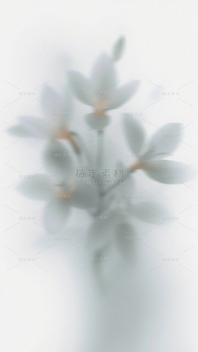 春天梦幻蒙版植物花卉背景元素素材