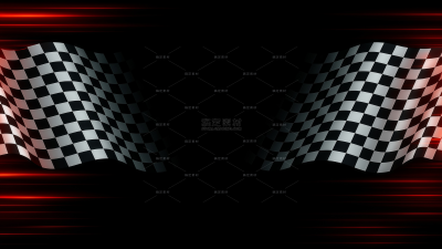 背景系列黑白抽象渐变格子旗红色激光线条背景（td）