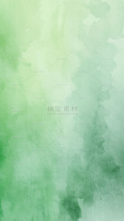 背景通用绿色水彩背景场景图片素材