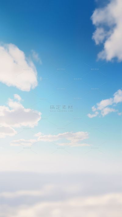 风光系列实景蓝天白云场景背景