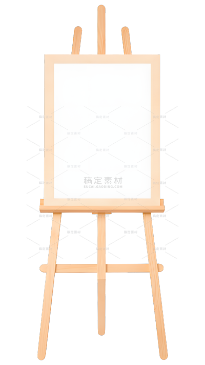样机系列写实风立式画板（td）