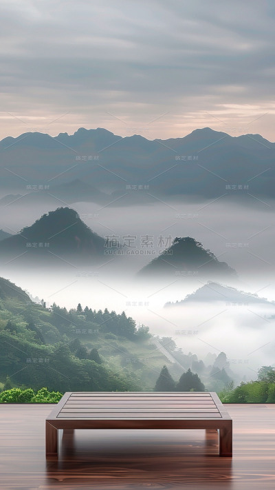 背景通用中式场景背景图片素材