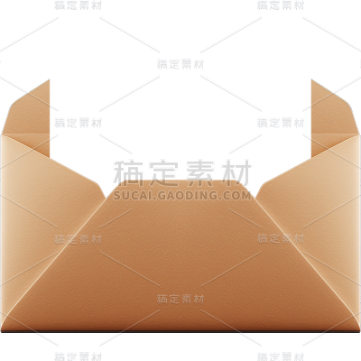 边框系列棕色粉色彩色简约信封通用元素素材