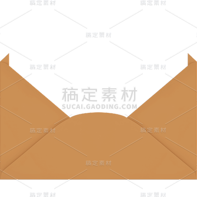 边框系列棕色粉色彩色简约信封通用元素素材