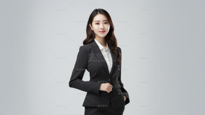 商务女性模特人像图片