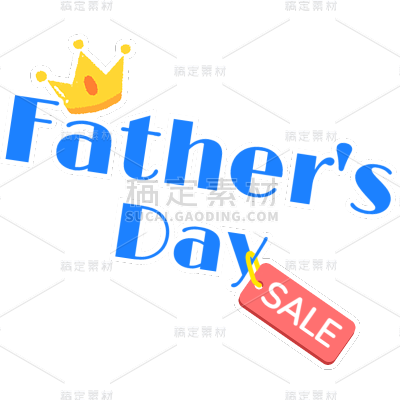 insMind Text Holidays Father's Day Sales