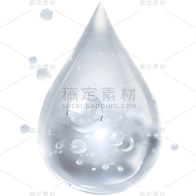 特效通用组合水滴元素素材