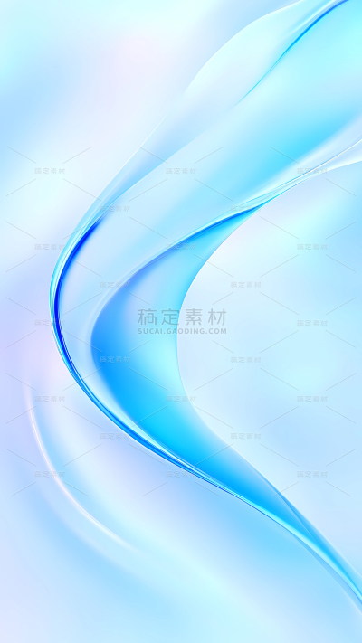 背景系列蓝色抽象流动感渐变背景