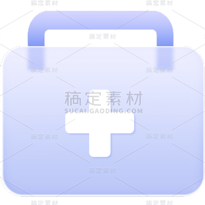 图标系列毛玻璃医疗图标