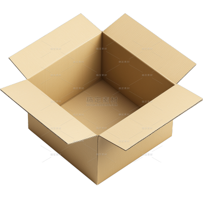 样机系列3D仿真纸箱子